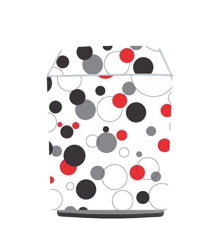 Image of Fully Automatic Top Load Washing Machine Cover Suitable For Samsung, Lg, Godrej, Whirlpool 6.5Kg, 7Kg, 7.5Kg, 8Kg, 9Kg, 10Kg, 11Kg (58Dx60Wx94H), Waterproof Cover, White.