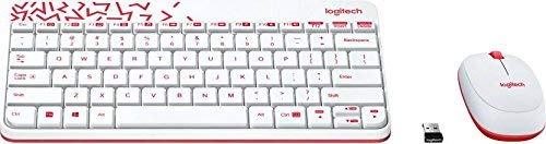 (Refurbished) Logitech MK240 Wireless Keyboard and Mouse Combo (White&Vivid Red) (B07M8ZQDHT) Amazon Price History, Amazon Price Tracker