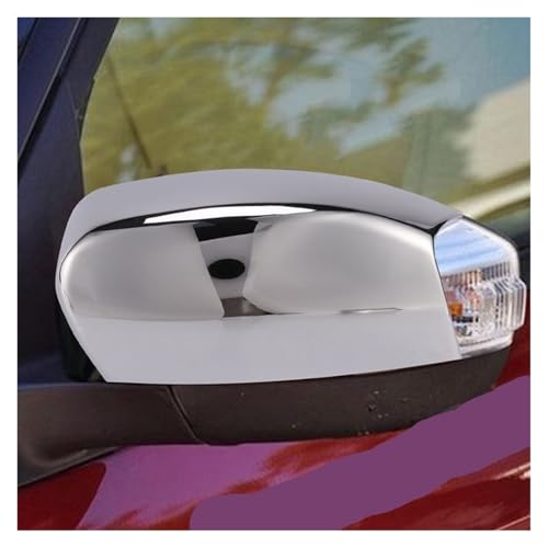 Coque rétroviseur chromé pour Ford S-Max | Paire de caches en ABS - 4