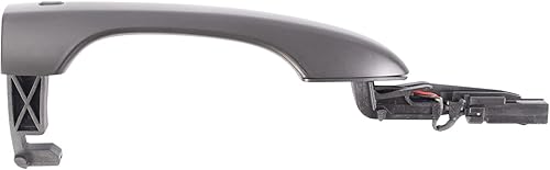 Miniatura 232 de TRQ Manija de la puerta exterior trasera izquierda del lado del conductor negra compatible con Honda Civic 2001-2005