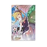 MINMIE Comedy Anime Sexy Girl Miss Kobayashi's Dragon Maid Poster Tapestry Cool Artworks Painting Wall Art Prints Hanging Picture Home Decor Tapestries Gift Idea 20x30inch(50x75cm)