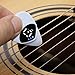 XIUOYN Acoustic Guitar And Ukulele Tuner with Integrated Pick Function For Precise Guitar Ukulele Tuning And Easy Portability