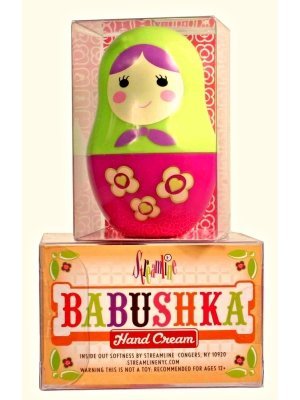 Babushka Cocoa Butter Hand Cream Pink & Orange by Streamline