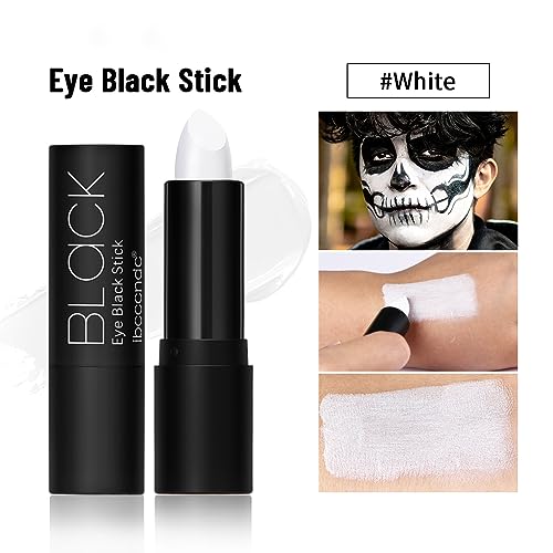 White Painted Lipstick,Matte Lipsticks Long Lasting,Soft Pigmented Lip Colour With Matte Finish And Creamy Texture,Multi-Purpose Halloween Lipstick Eye Face Paint Make Up - Image 3