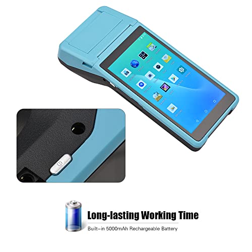 Image of Handheld PDA Printer Smart POS Terminal Portable Printers Intelligent Payment Terminal Function BT /WiFi /USB OTG / 3G Communication