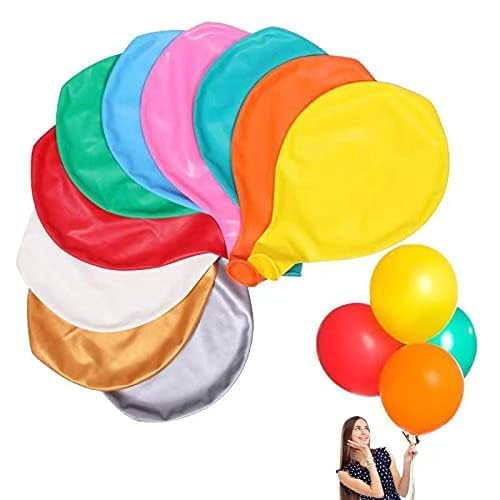 XXL Luftballons Groß 36 Zoll Riesige Luftballon Farbe Große Latex Ballon Riesenluftballon für Geburtstag Hochzeiten Abschlussfeiern Partys Festival