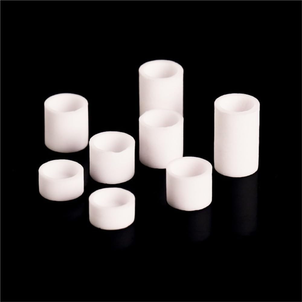 Tygiel korundowo-glinowy z pokrywką - 10 szt. przemysłowych form do topienia złota i srebra(5x8mm)