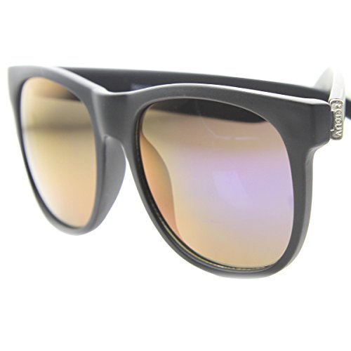 zeroUV Designer Inspired Basic Shape Super Horn Rimmed Sunglasses2