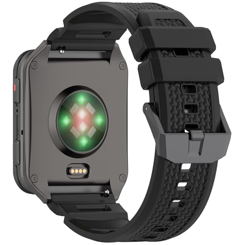 Correa Ajustable de Silicona para Garmin Venu X1 24mm Negra miniatura 3