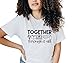 Together Through It All Cute Teacher Shirts for Women, Back to School Teacher Shirt Plus Size, Substitute Teacher Tshirts, Teacher Gifts, Elementary, Special Education Teaching Shirt Multicolor