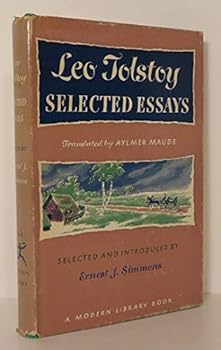 Hardcover Leo Tolstoy Selected Essays Book