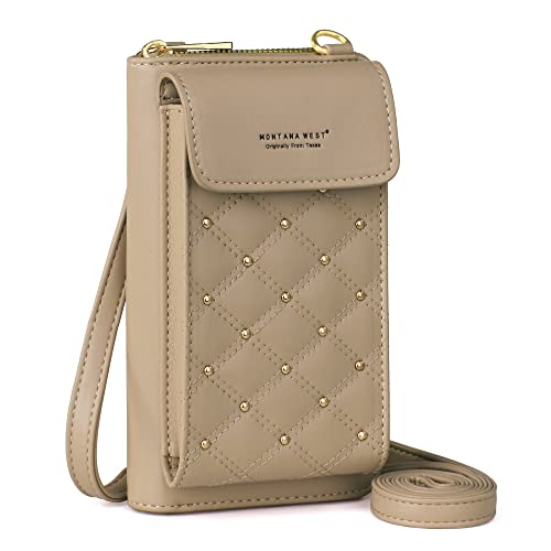 Image of Montana West Crossbody Cell Phone Purse for Women RFID Blocking Cellphone Wallet