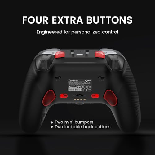 Image of GameSir G7 Pro Wired Controller for Xbox Series X|S, Xbox One, Wireless Gamepad for PC&Android with TMR Sticks, Hall Effect Analog Triggers, 1000Hz Polling Rate, 3.5mm Audio Jack - Silver