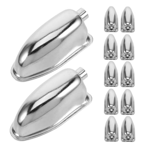 Toyvian 12pcs Metal Drum Lugs Replacement Parts