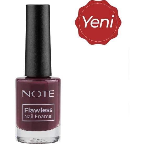 Note Cosmetics Nail Flawless Oje 82 Berry Chocolate, Kahverengi