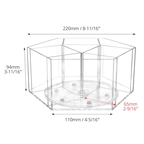 Rangement de marqueurs rotatif 360° pour optimiser le bureau