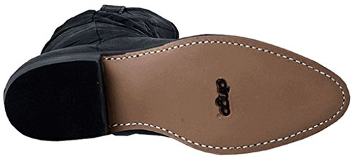 Dingo Men's Amsterdam Slouch Western Boots Black3