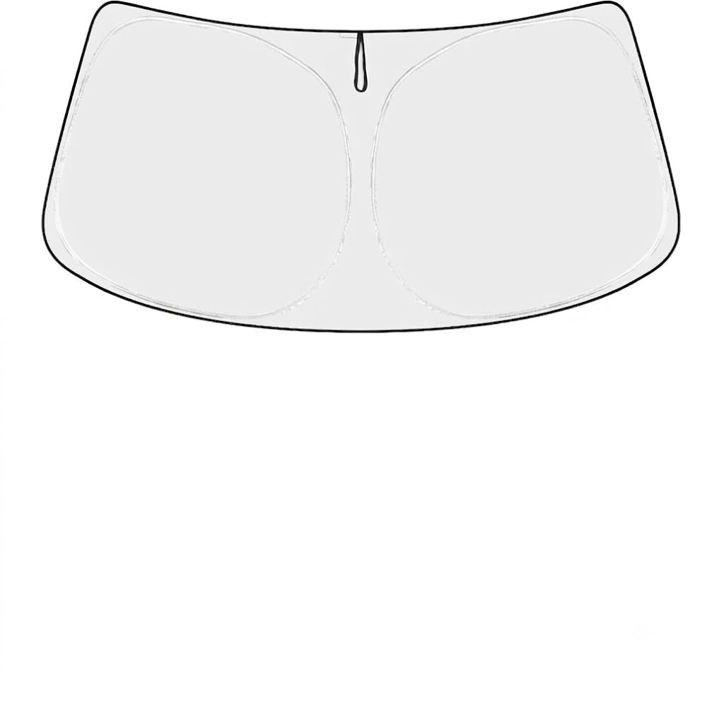 Proadsy Custom Fit 2011-2023 Chrysler 300 Windshield Sun Shade, Blocks Heat