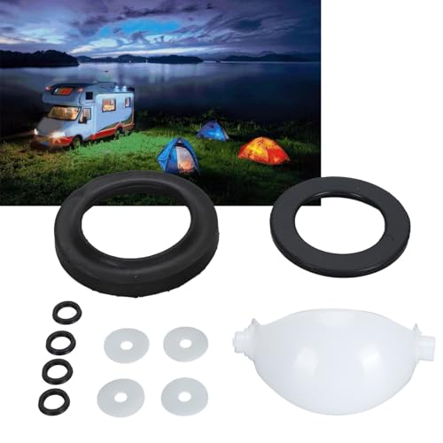 Image of 34117 Waste Ball Kit Compatible with Thetford Aqua Magic II, Lite, Plus Toilet, Includes Drive Arm, Replaces 34120, 34117,