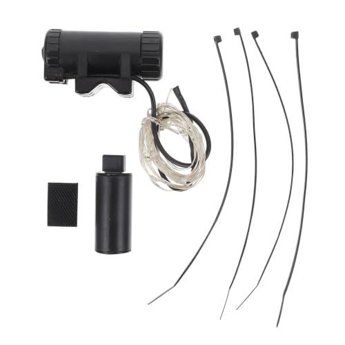 Luz para rueda de bicicleta recargable USB con luces LED RGB multicolor de alta visibilidad