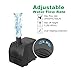 Knifel Submersible Pump 200GPH Ultra Quiet with Over Heating Protection 5.2ft High Lift for Fountains, Hydroponics, Ponds, Aquariums & More…
