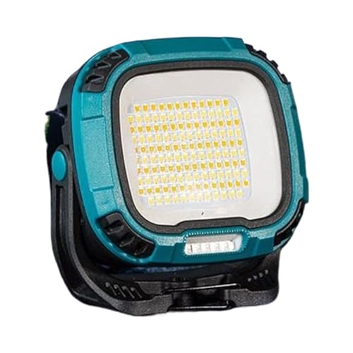 Luz de trabajo portátil: lámpara LED recargable impermeable, antorcha de utilidad USB alimentada | Iluminación brillante al aire libre para campamento tareas de de caza de construcción de navega