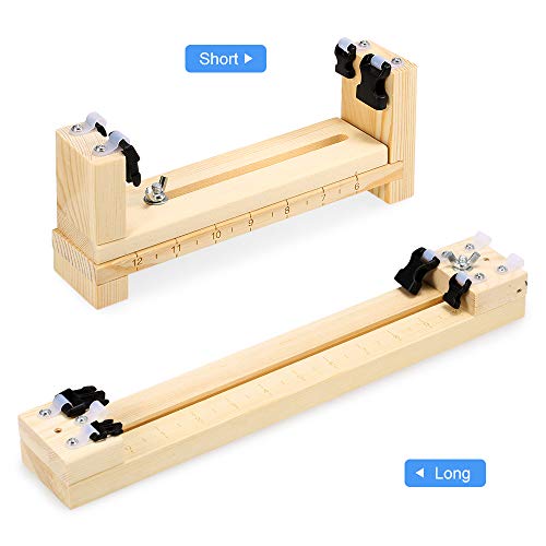 Prato De Madeira, Andoer Bracelete de madeira Jig Ferramenta de Sobrevivência Pulseira de Tricô Ferr