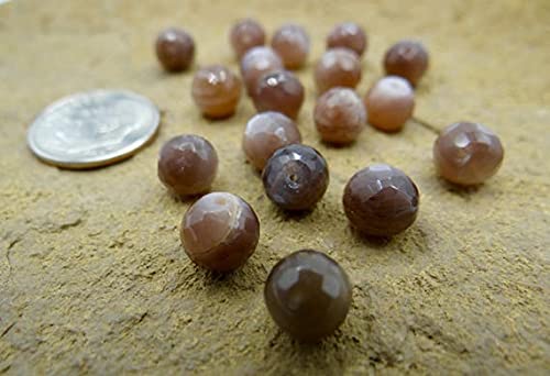 Pierre de lune chocolat de qualité supérieure LKBEADS perles de 8mm