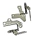 HSSDTECH Hinges Notebook LCD Scharniere Hinge für DELL Inspiron 3510 3511 3515 3520 3521 3525 3530 3535 vostro 3510 3515 3520 3525 3530 3535 GDM50 87GX7 NVGVH 0NVGVH