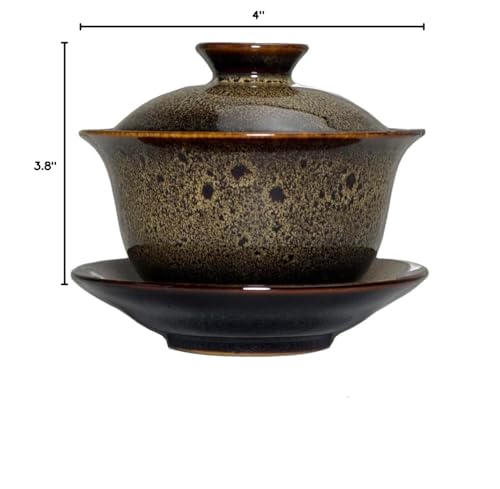 Liang Baobao Porcelain Gaiwan Tea Cup Set