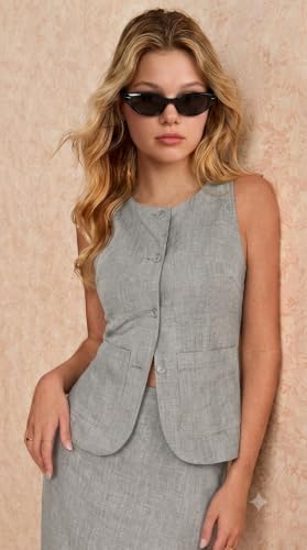 Image of FNOCKS Girls Cotton Linen Co-Ord Set