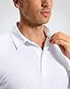 Mens Golf Shirt Jacquard Short Sleeve Dry Fit Moisture Wicking Performance Athletic Summer Collared Polo Shirts for Men #2