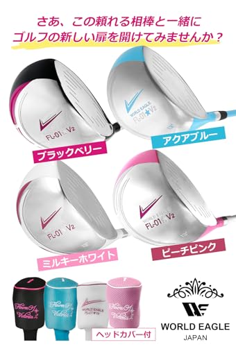 WORLD EAGLE FL-01V2 B/Berry ドライバー レディース/右用 13° 9枚目