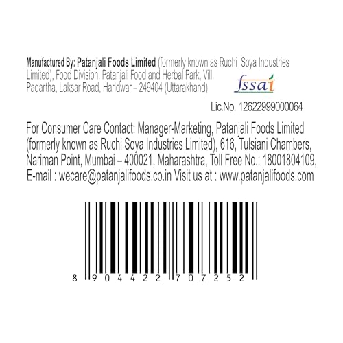 Image of Patanjali Natural Honey Squeeze Pack 400g - No Added Sugar Pure Raw Natural Bee Honey | No Artificial Colour | For Eating Cooking & Wellness