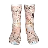 ♥Taglia unica ---- lunghezza: 40 cm, larghezza: 8,5 cm. Sono elastici e si adattano perfettamente ai tuoi piedi. Ideali per uomini e donne. La punta e il tallone sono rinforzati per un maggiore supporto e comfort.