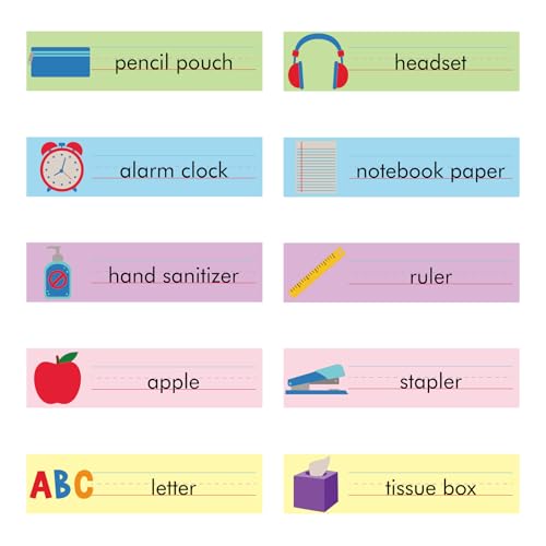 Best Classroom Labels For Preschool Classrooms And Daycares Red Leaf