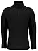 Spyder Men's Outbound Half Zip Mid Weight Stryke Jacket, Black/Black, Large