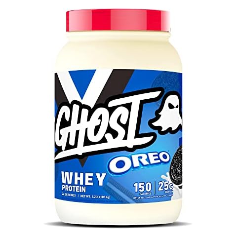 GHOST WHEY Protein Powder, Oreo - 2lb Cover