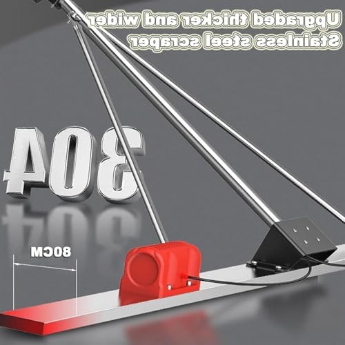 Commercial Electric Concrete Finishing Tool - Lithium Battery Power Screed Vibrating Trowel for Leveling & Tampering - Heavy-Duty Concrete Vibrator for Professional Use