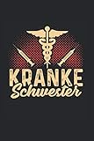  Kranke Schwester: Kostüm Kariert Geschenk Notebook Notizbuch Tagebuch Planner A5 120 Seiten