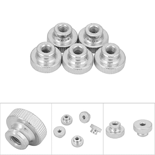 2/4/10/20Pcs Knurled Thumb Nuts Carbon Steel Durable High Type Thumb Handle Nut For Manufacturing Machinery(M6) #TOP3