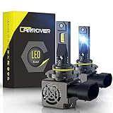 CAR ROVER Wireless 9005/HB3 LED Bulbs, 120W 20000LM Extremely Bright 6500K CSP Chips Conversion Kit,...