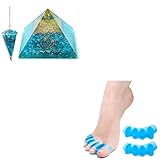 Elite Orgone Pyramid Energy Generator with Emf Protection for Chakra Healing/Meditation Yoga Development- Balancing Positive Energy! A Solution for Physical, Emotional-Negativity Removal Stone