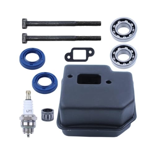 Kit de junta de sello de aceite de cojinete de manivela de alta resistencia para MS180 018 y 017 3