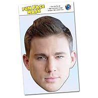Card Face Mask - Great Value! High resolution image Pre-cut and ready to wear! Striking clear likeness of your chosen character! Please note: Price is for one mask - photo is for illustration purposes only