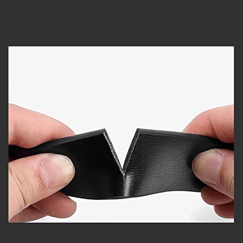 Belt for Men Leather Alloy Automatic Buckle Fashion Brand Business Cow Leather Men Belt (Color : Black, Size : 130cm)4