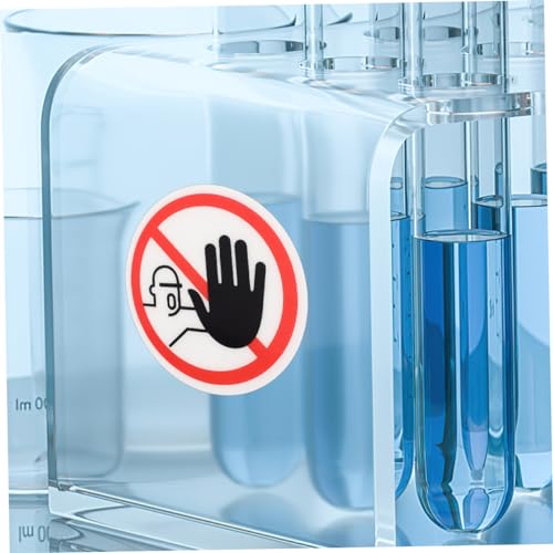 Autocollants avertissement de machine de sécurité PVC | 16 pièces - 6