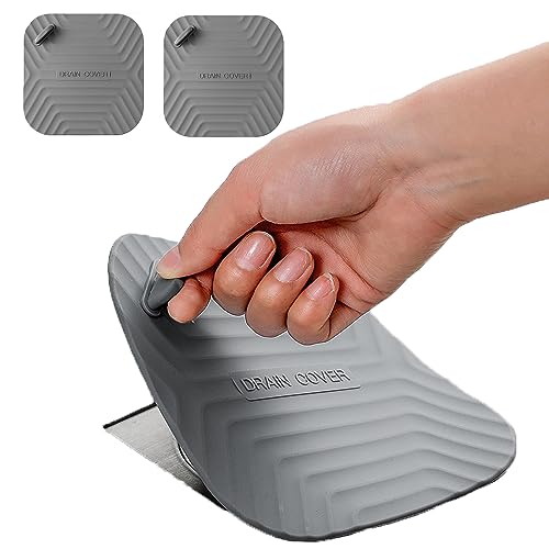 Tapón cuadrado de drenaje de silicona para baño y cocina