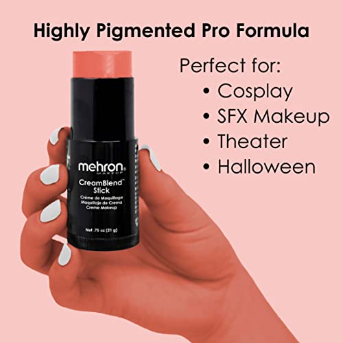 Image of Mehron Makeup CreamBlend Stick - Body Paint (.75 oz) (Light Auguste)