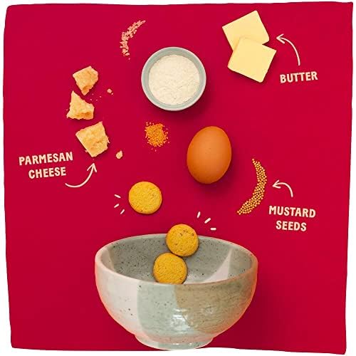 Galletas Gourmet Michel et Augustin Queso Parmesano con Semillas de Mostaza 99 g miniatura 5